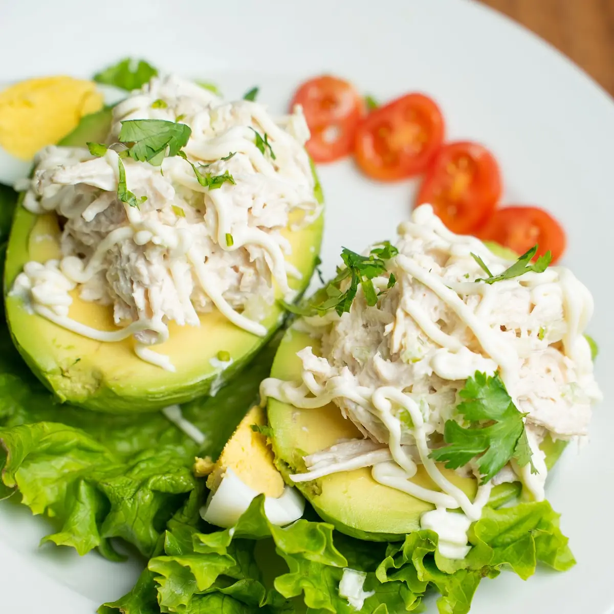 Palta Rellena de Pollo
