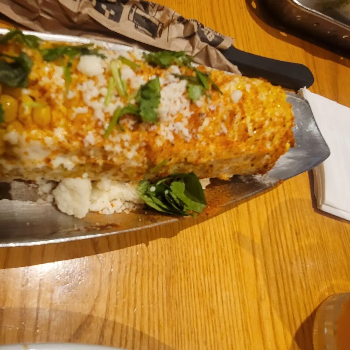 Roasted Street Corn on the Cob