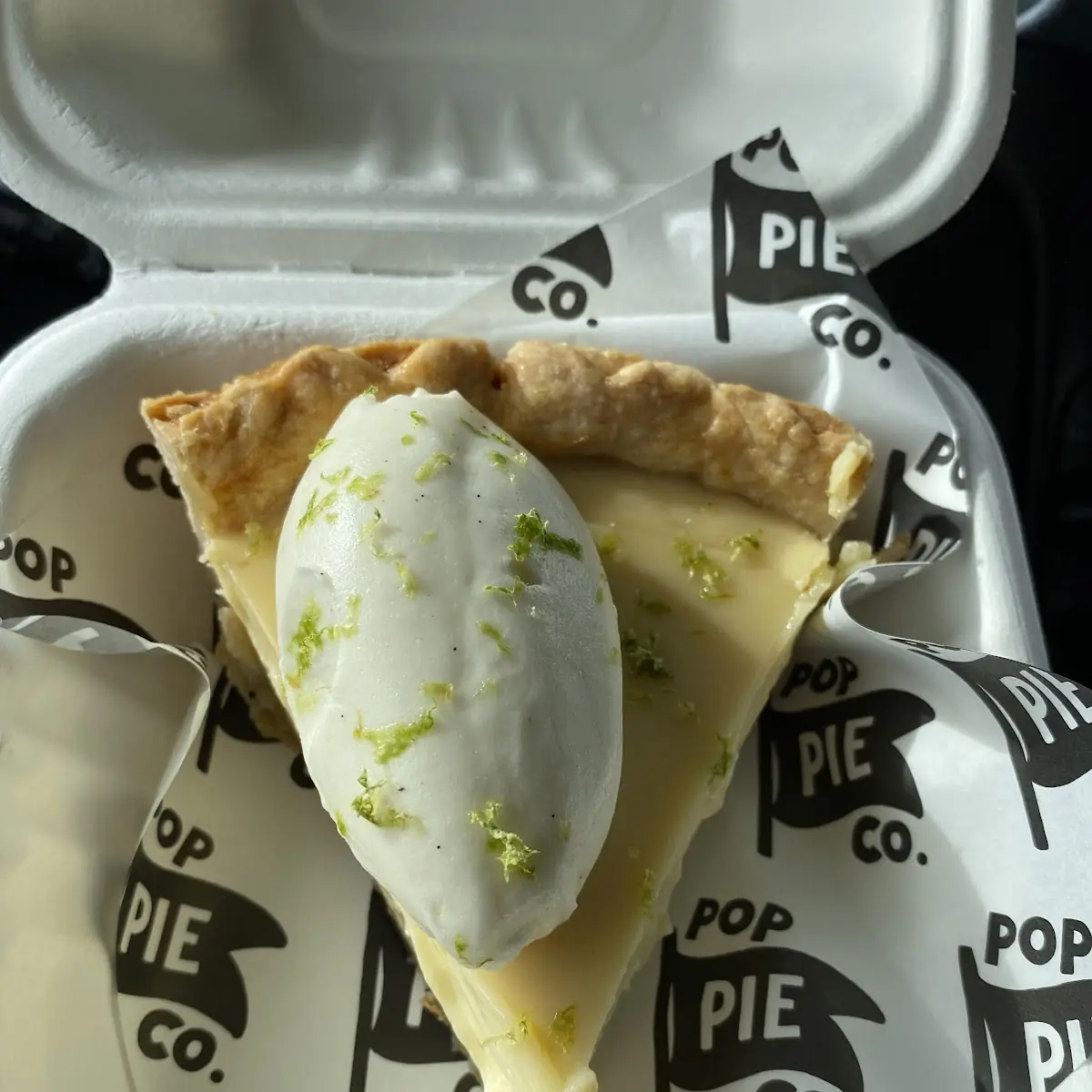 Key Lime Pie - Slice