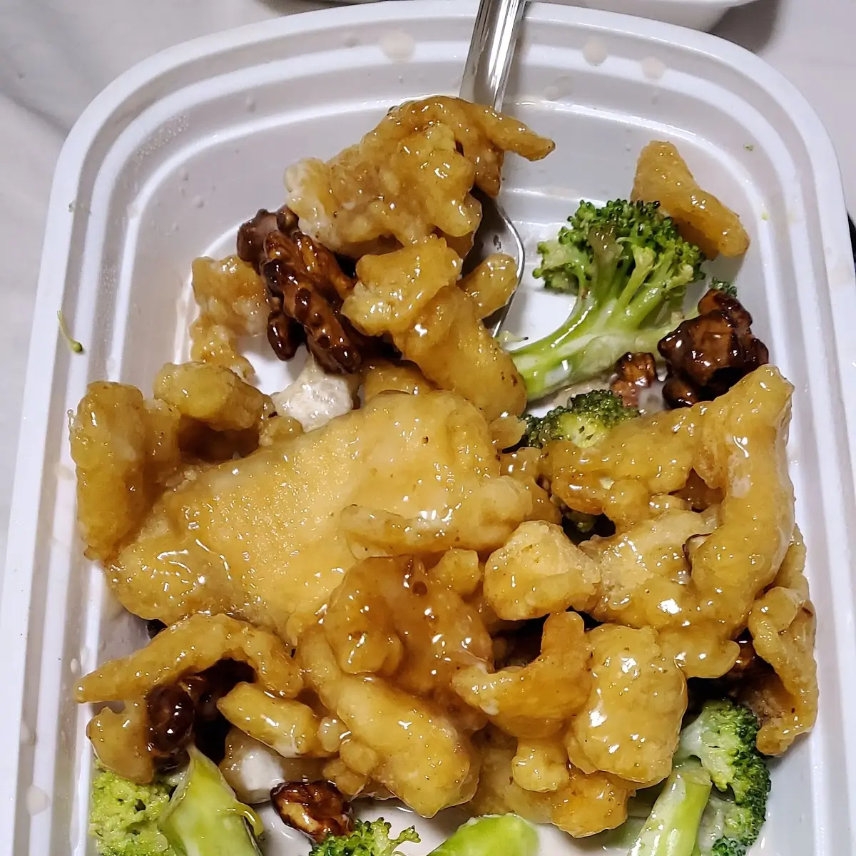Chicken with Honey Walnut Chicken