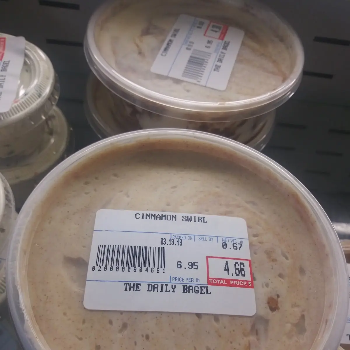 Cinnamon Swirl Cream Cheese