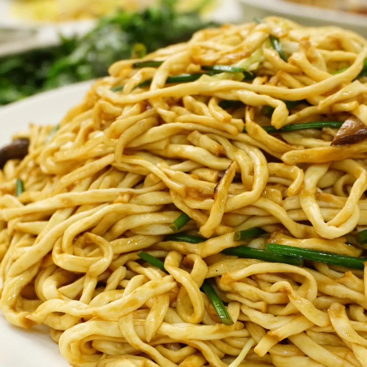 Pan-Fried Noodles w XO Sauce