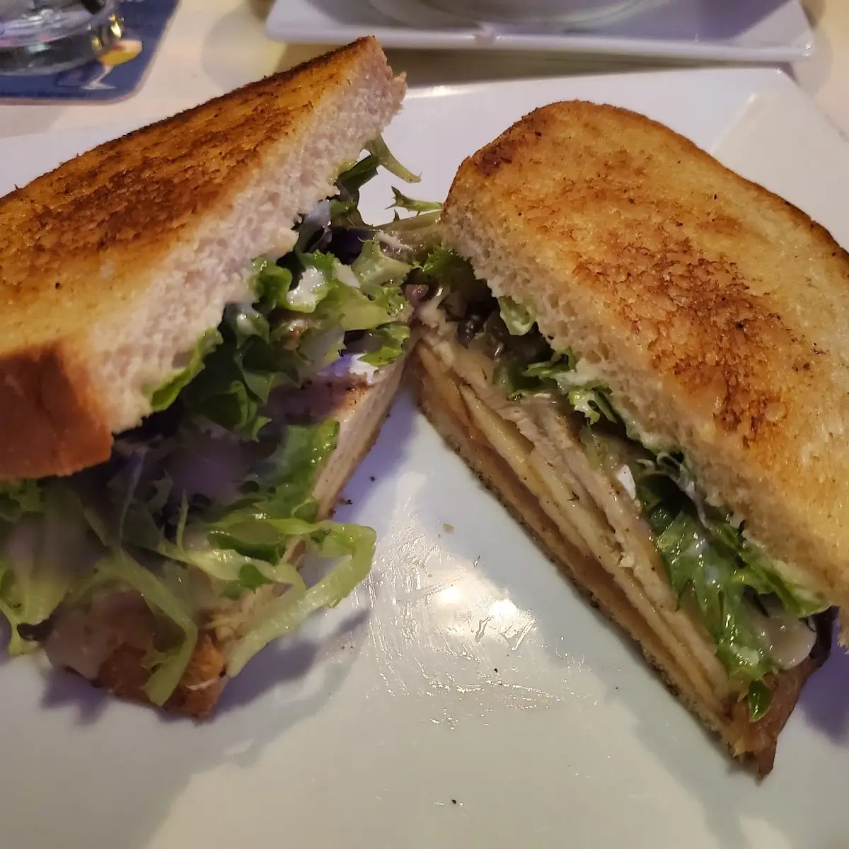 Turkey Apple Cranberry Sandwich Cubano