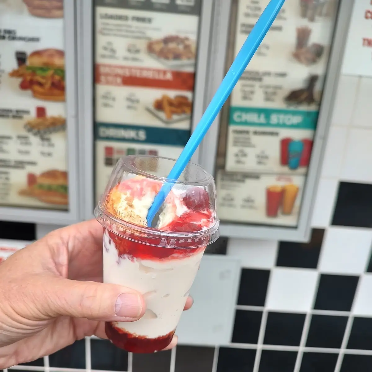 Strawberry Cheesecake Sundae