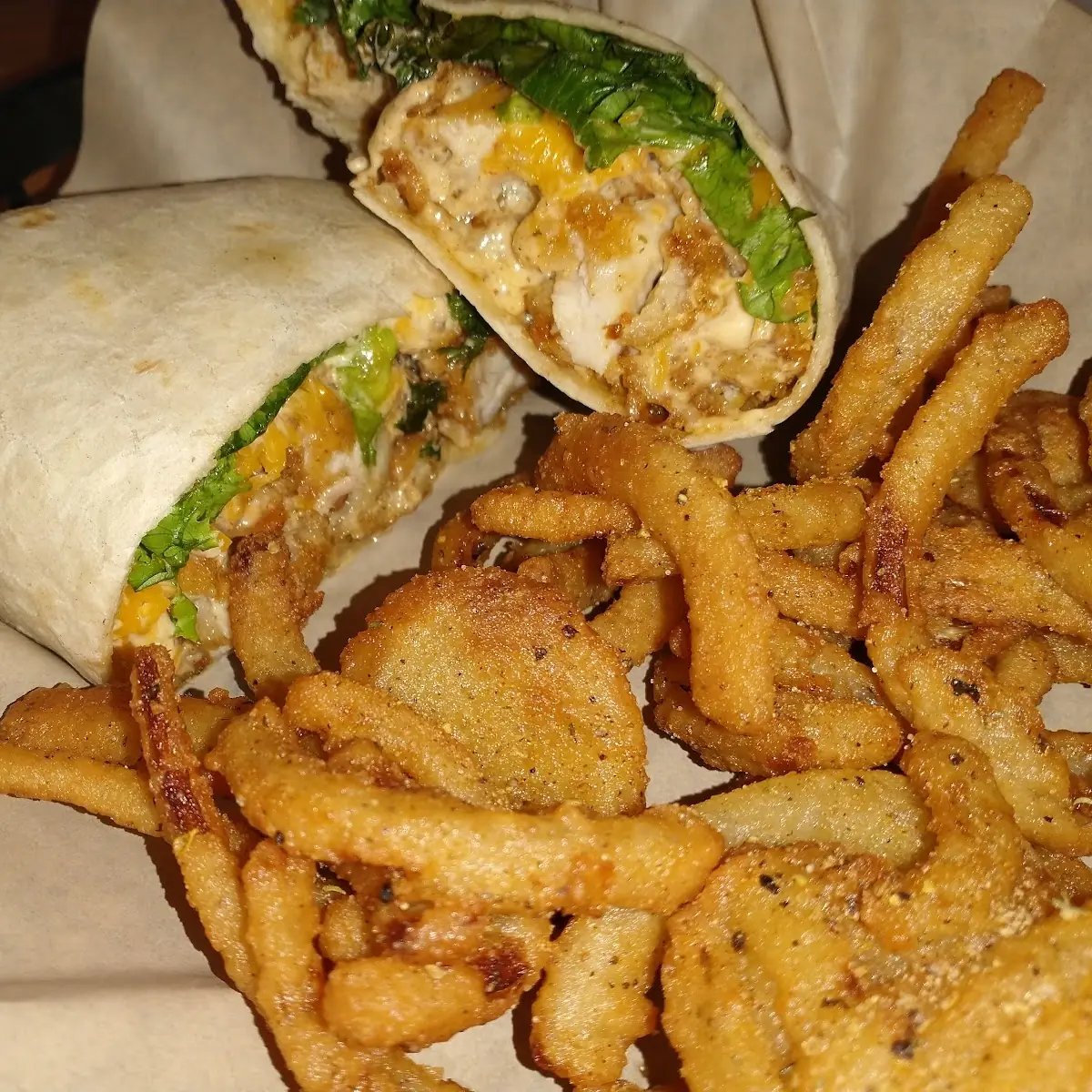 Crispy Southwest Chicken Wrap