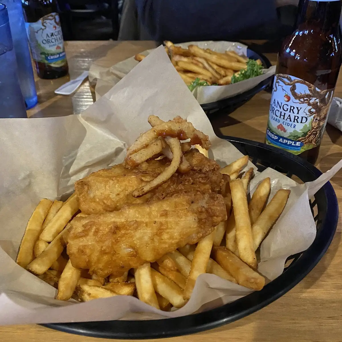 Hand Battered Cod Dinner 2pc