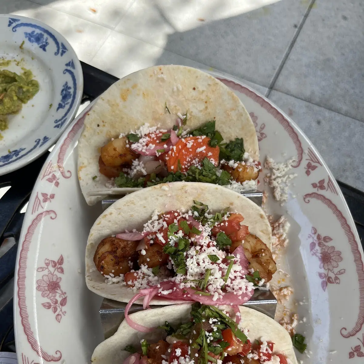 Macha Shrimp Tacos