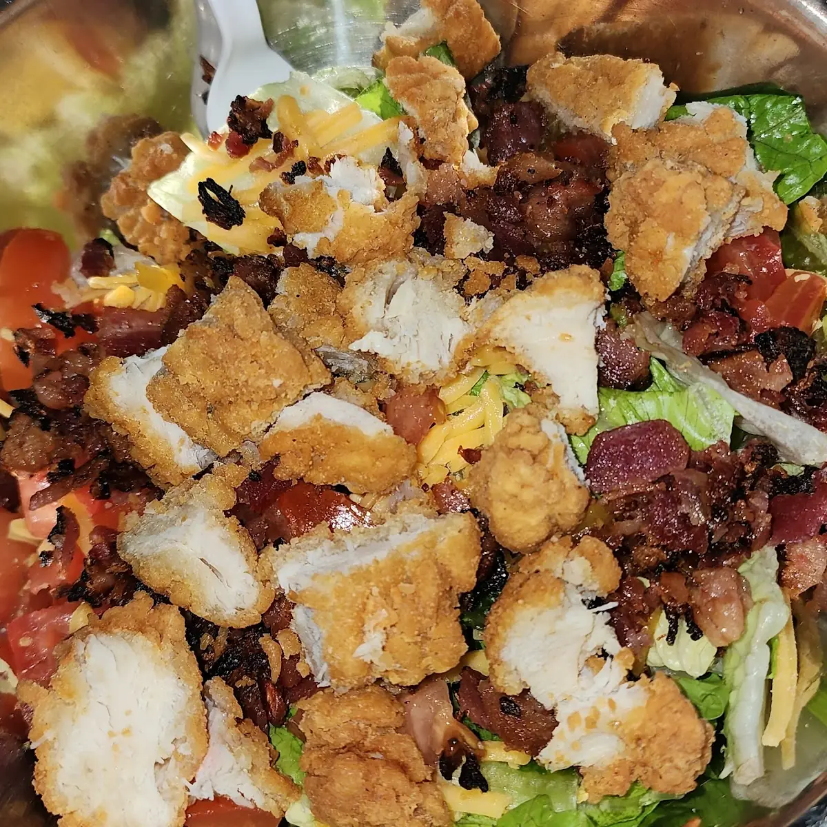 Boneless Wing Salad