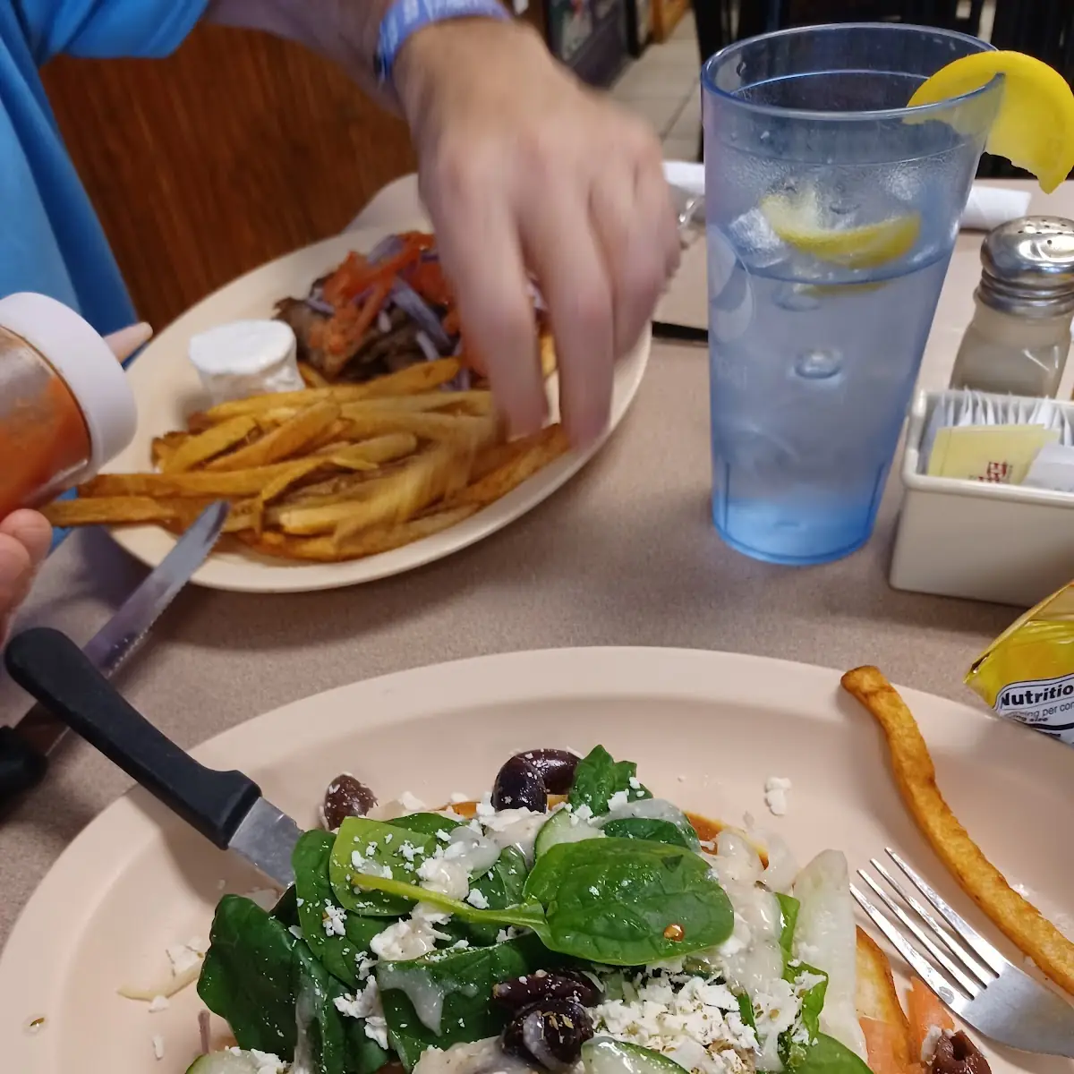 Greek Salad with Chicken