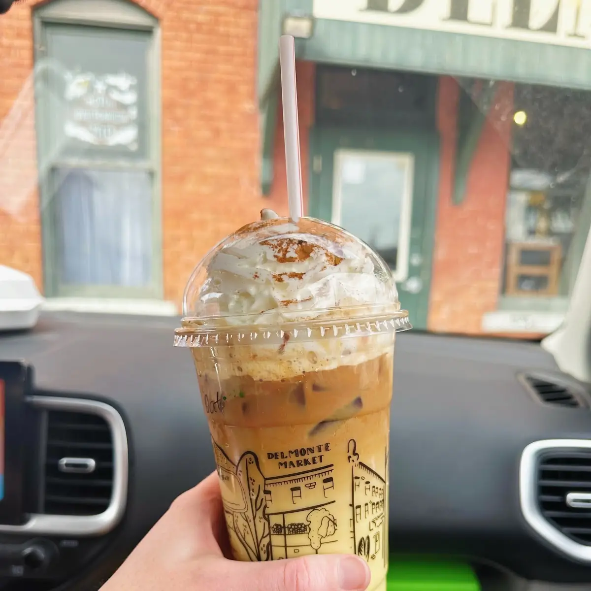 Pineapple Upside Down Cake Latte