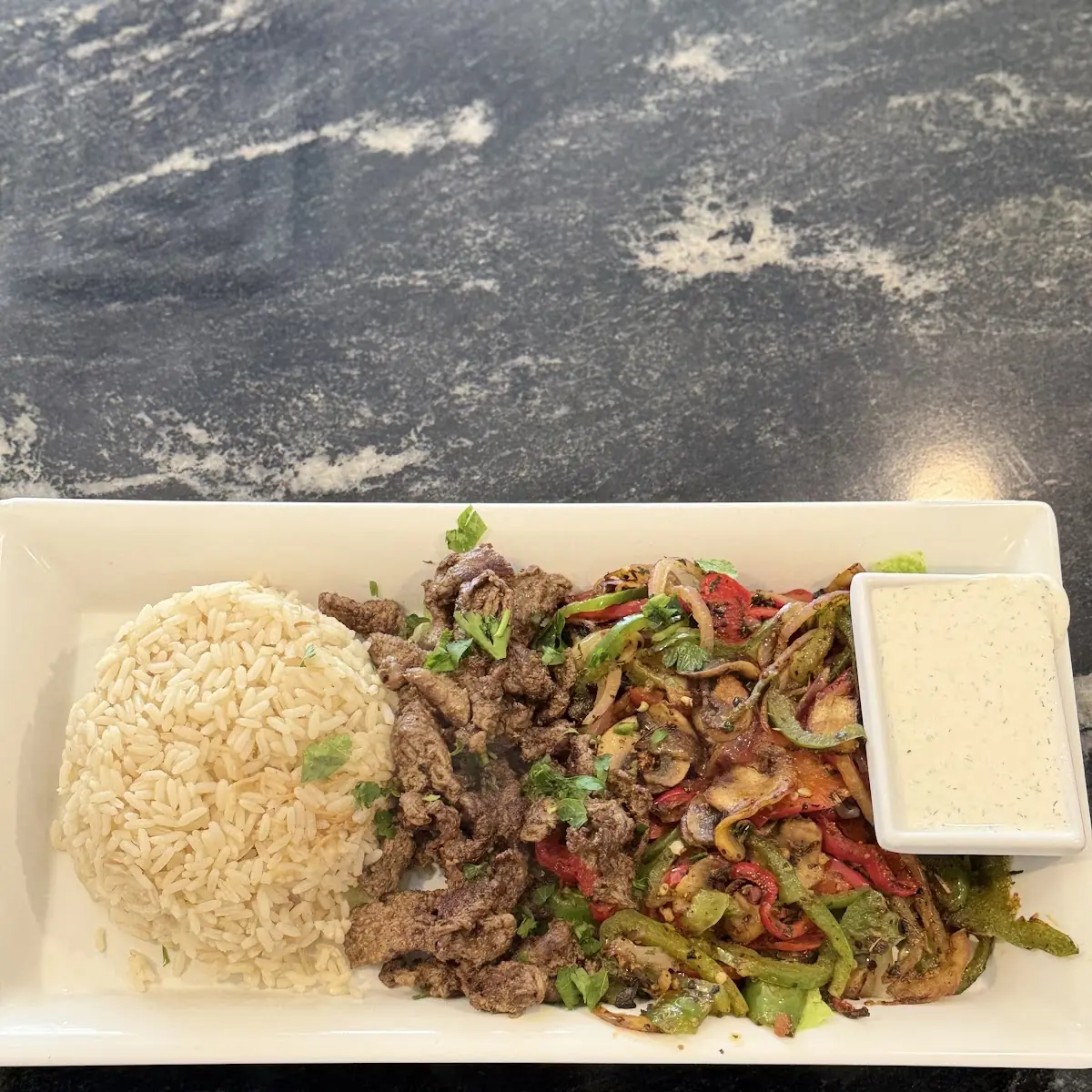 Beef & Lamb Shawarma Plate