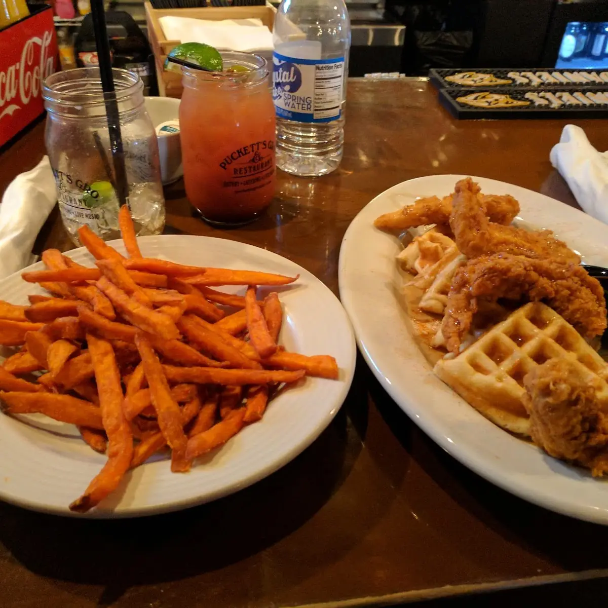 Cajun Chicken & Waffles