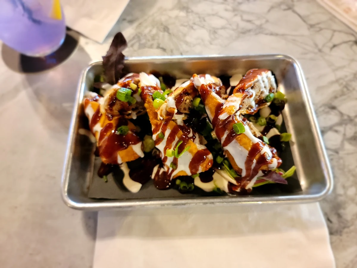 Pulled Pork Wontons, Twigg's Bar & Grill