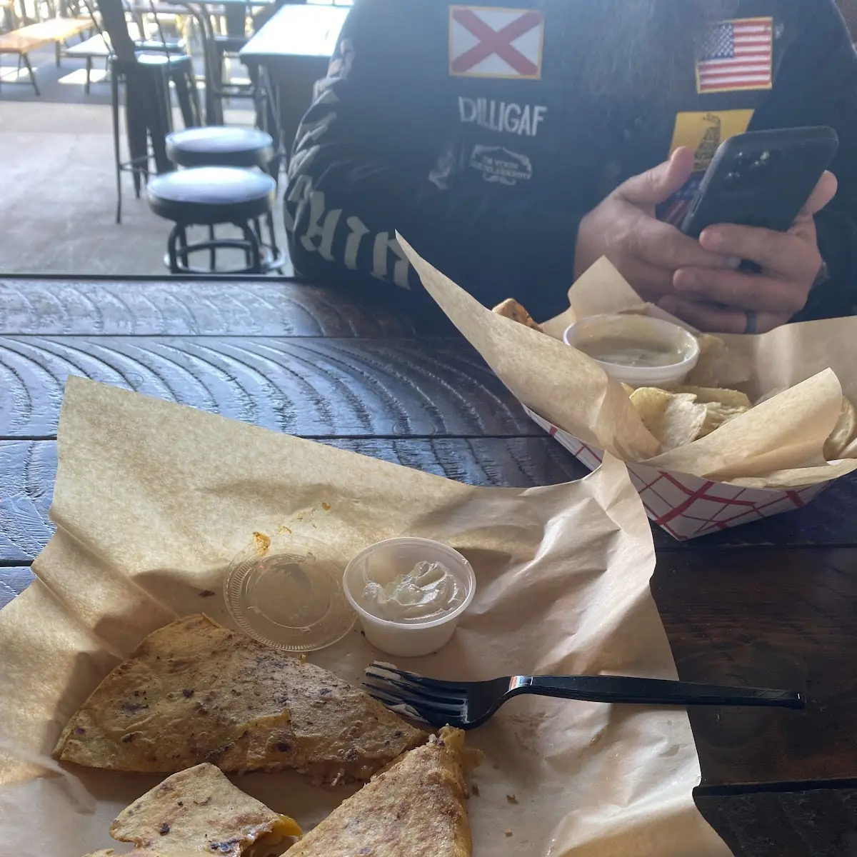BBQ Chicken Quesadilla