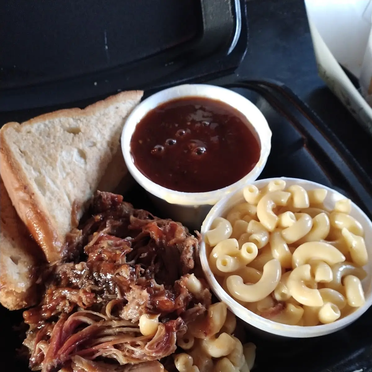 Pork and Mac N Cheese