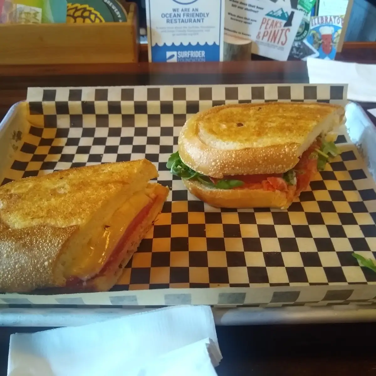 Smoked Salmon blt