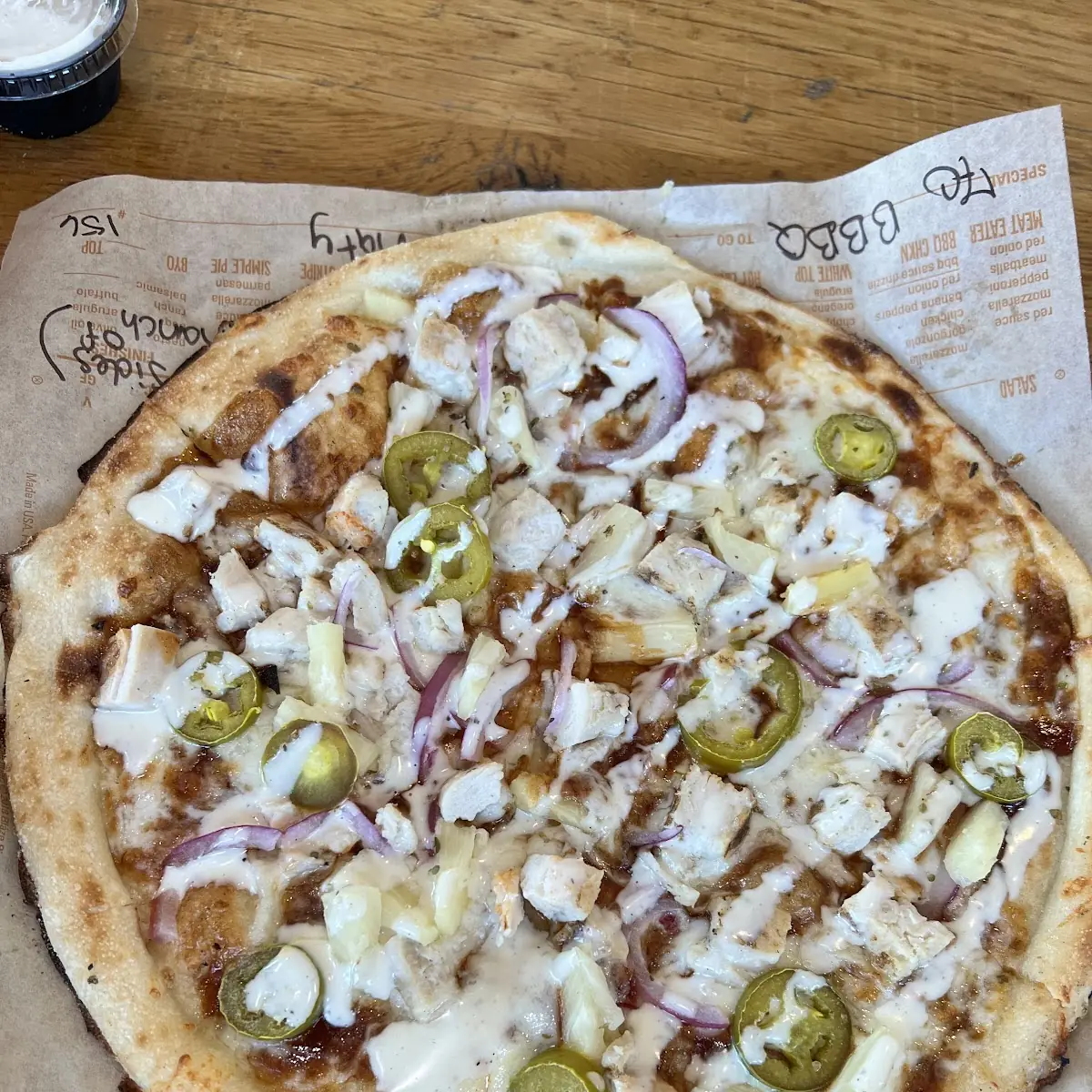 BBQ Chicken Pizza