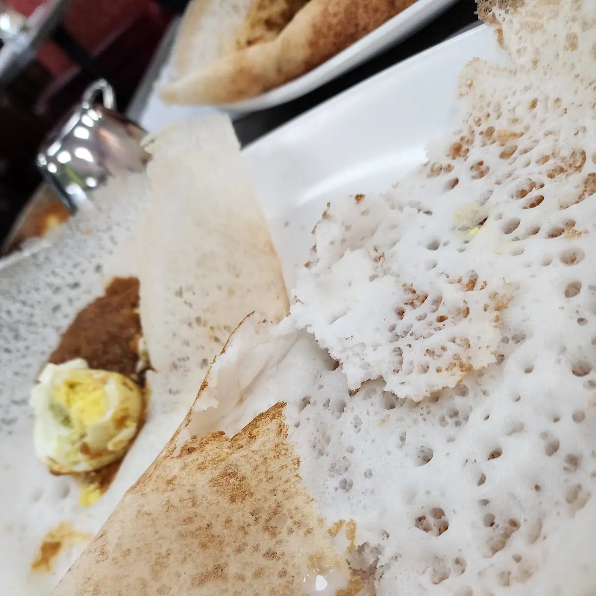 Appam with Goat Curry