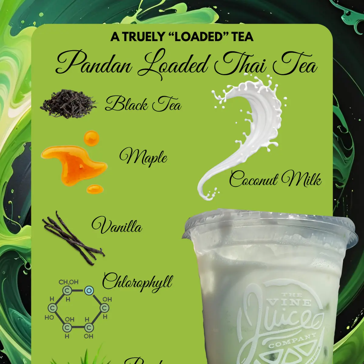 Pandan Thai Tea