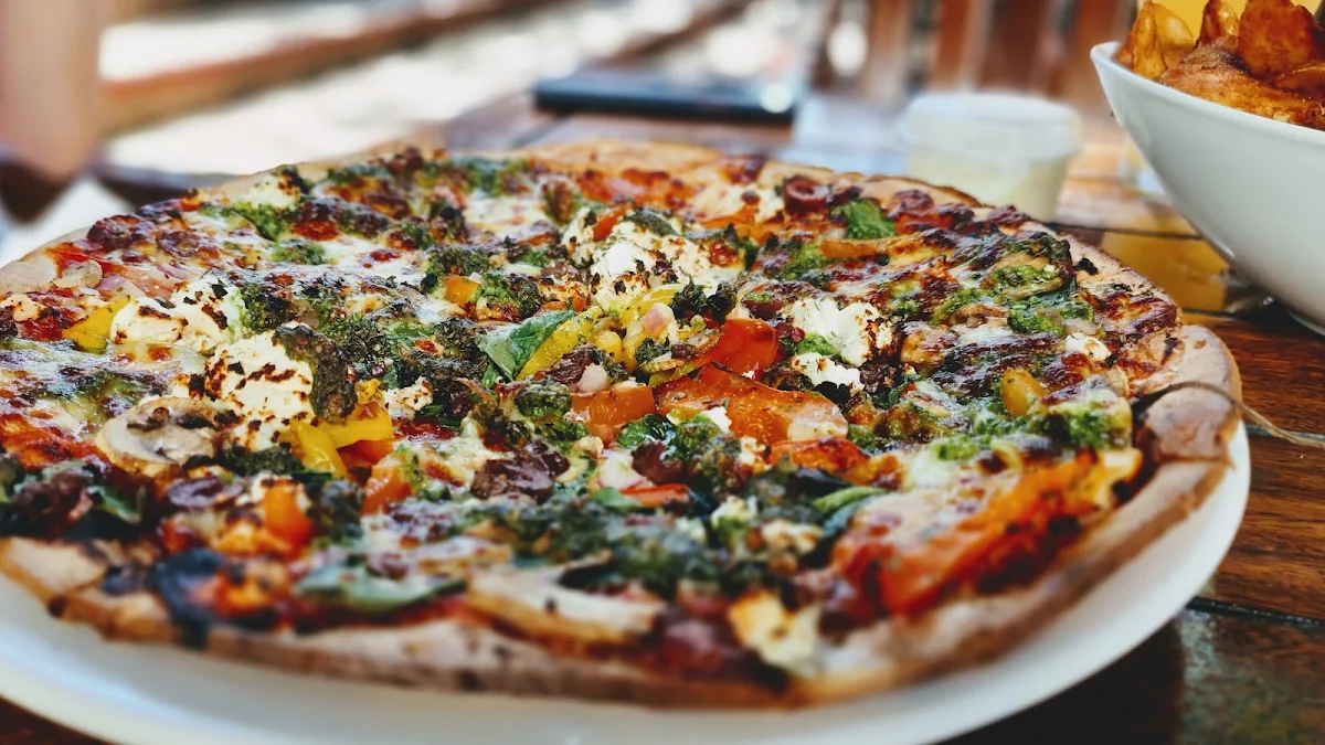 Vegetarian Pizza, Hotel Brunswick
