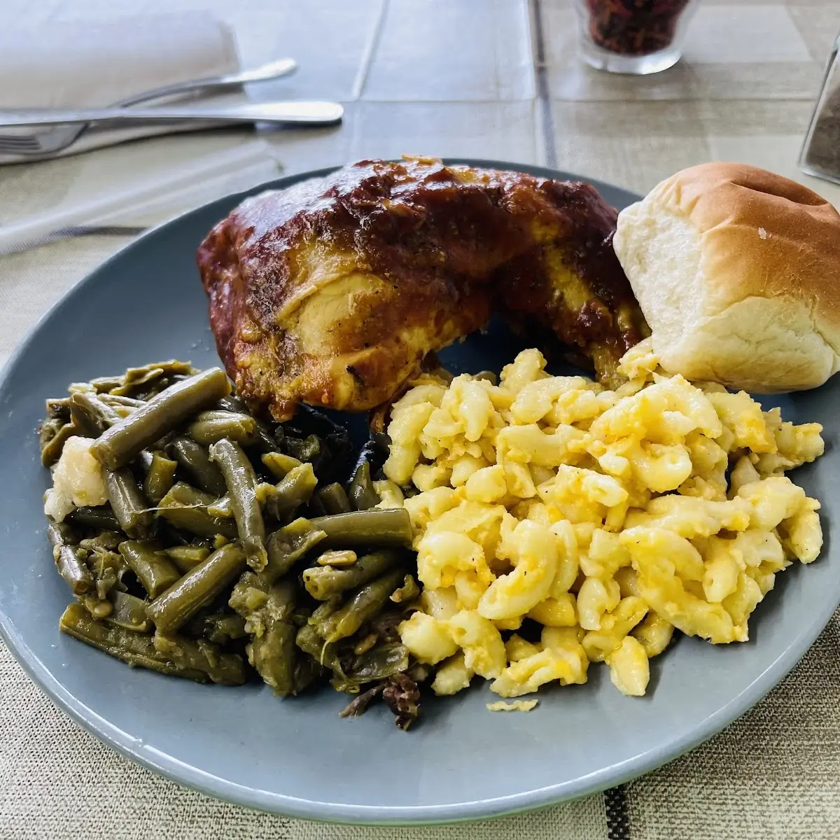 Macaroni Yams Green Beans