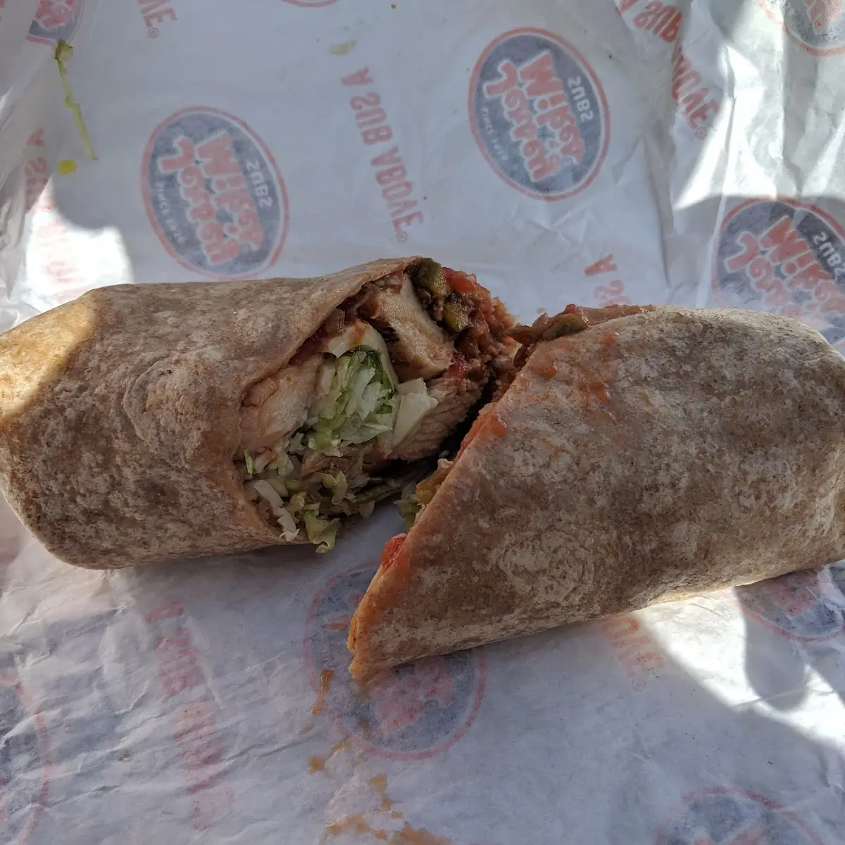Baja Chicken Wrap