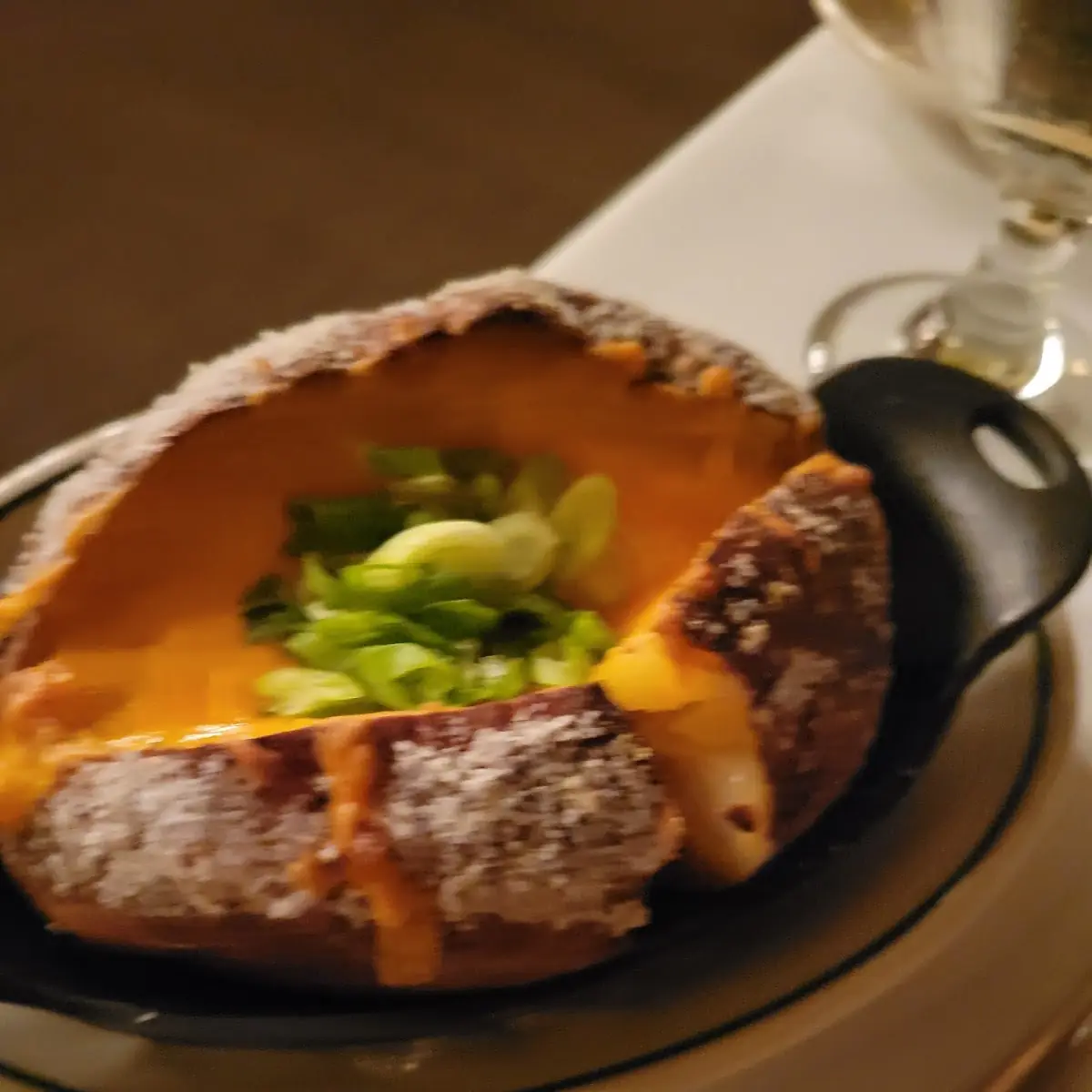 Salt-Crusted Baked Potato