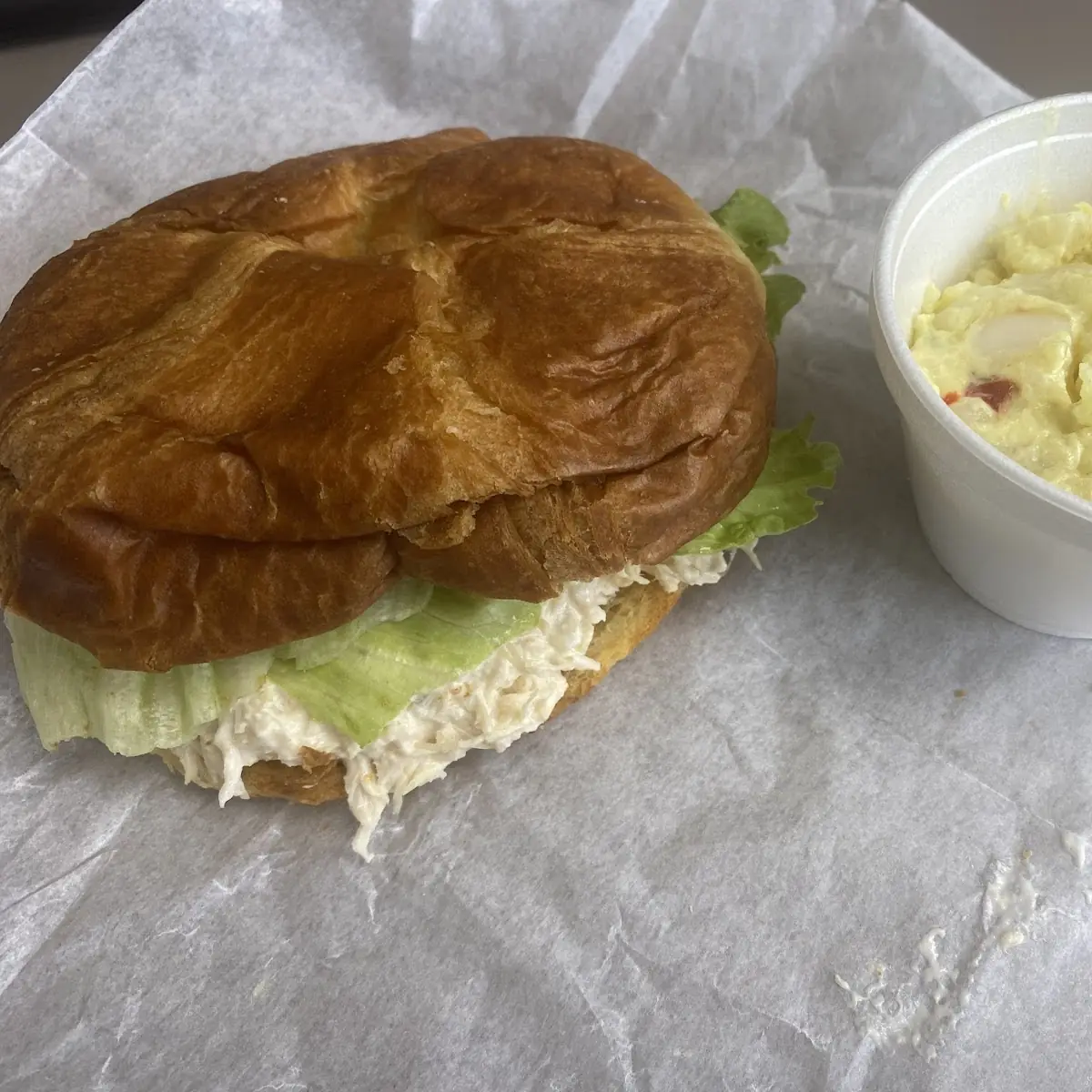 Chix Salad and Potato Salad