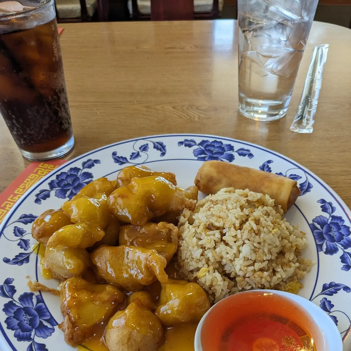 Orange Chicken Lunch Special