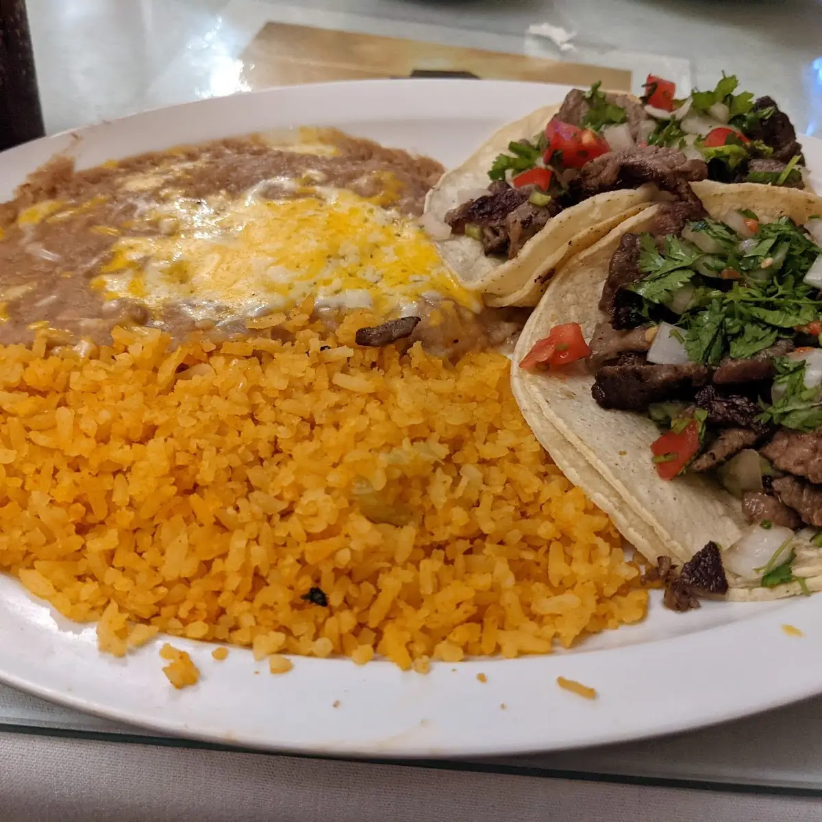 2 Taco Combination Plate