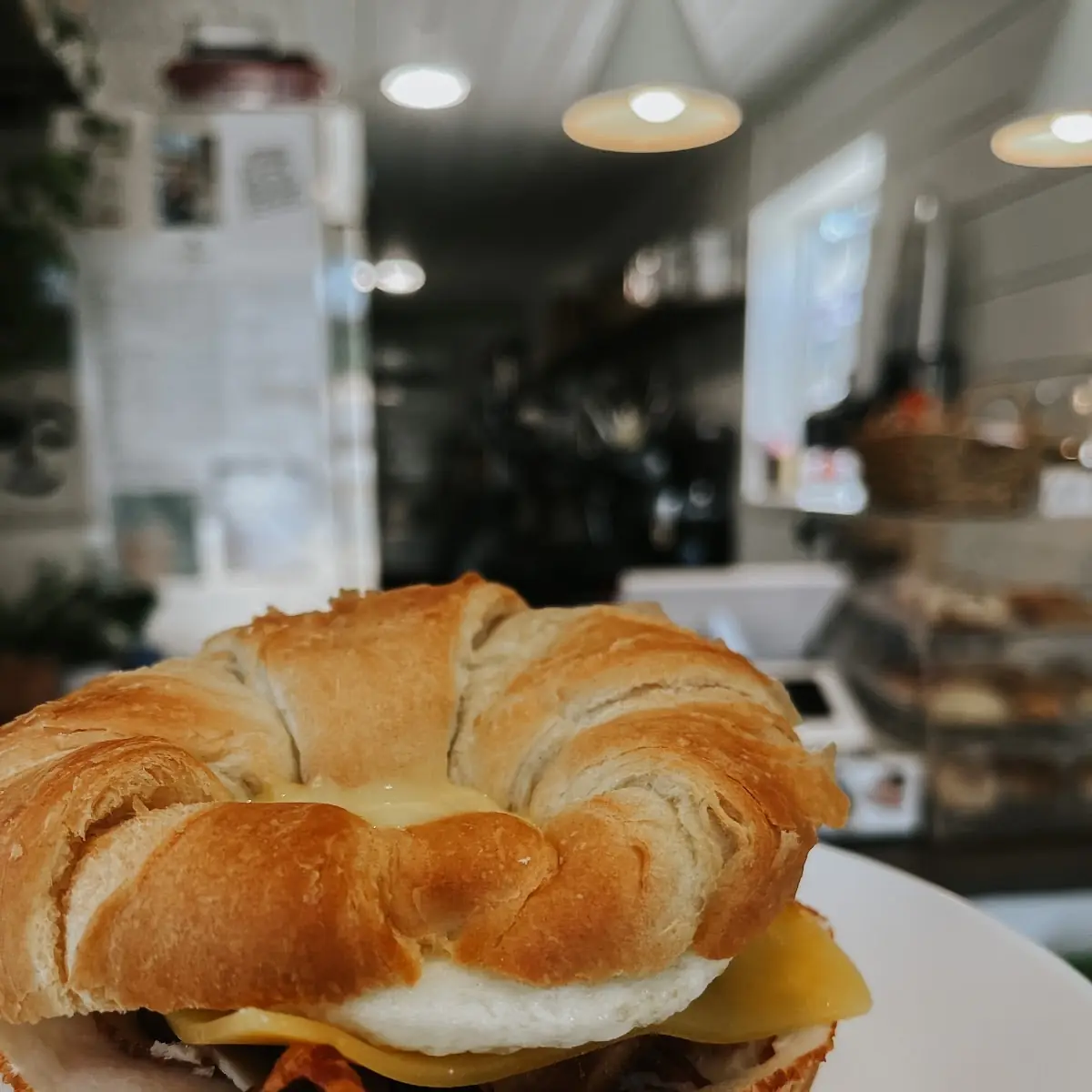Croissant Breakfast Sandwich