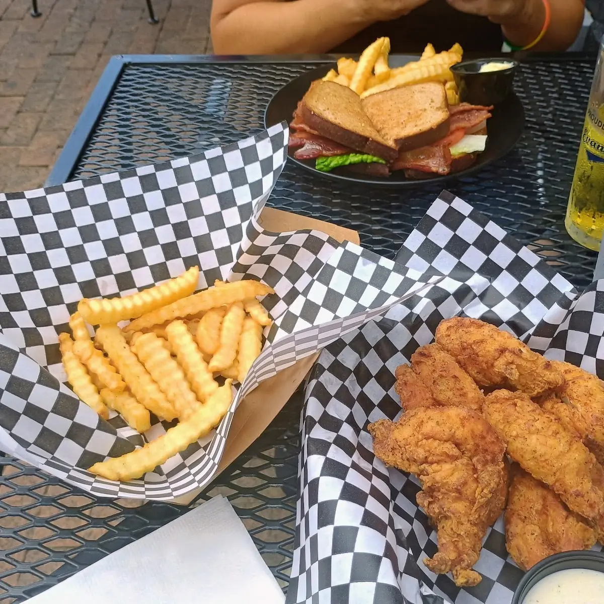 Fries and Chicken Tenders