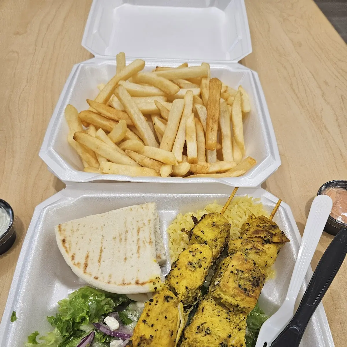 Chicken Kabob Platter