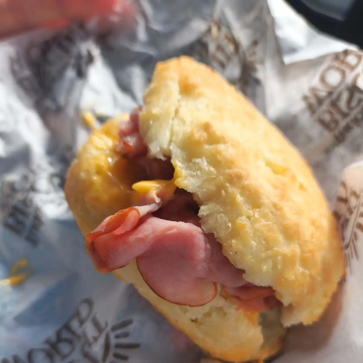 Shaved Ham and Cheese Melt