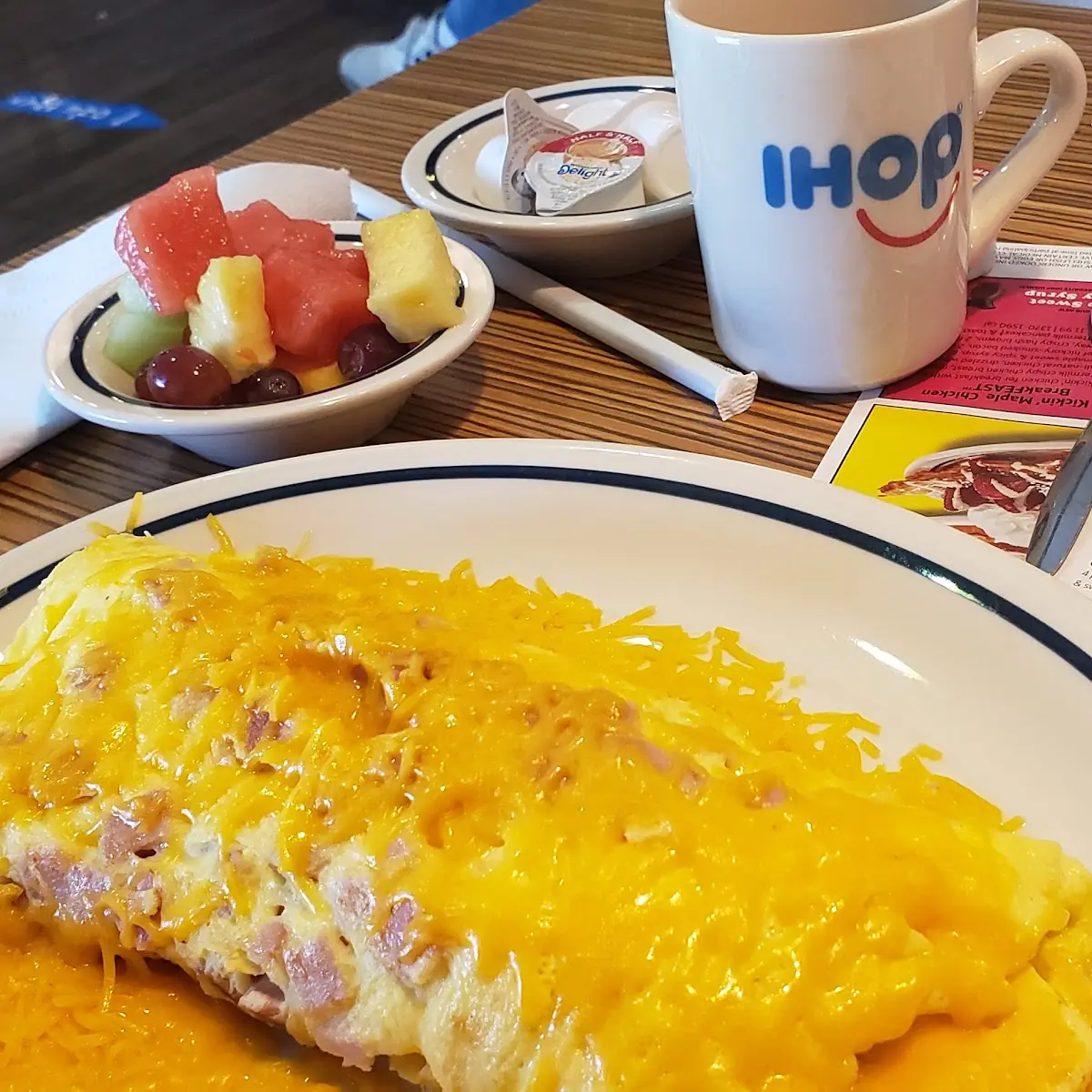 Have and Cheese Omelette