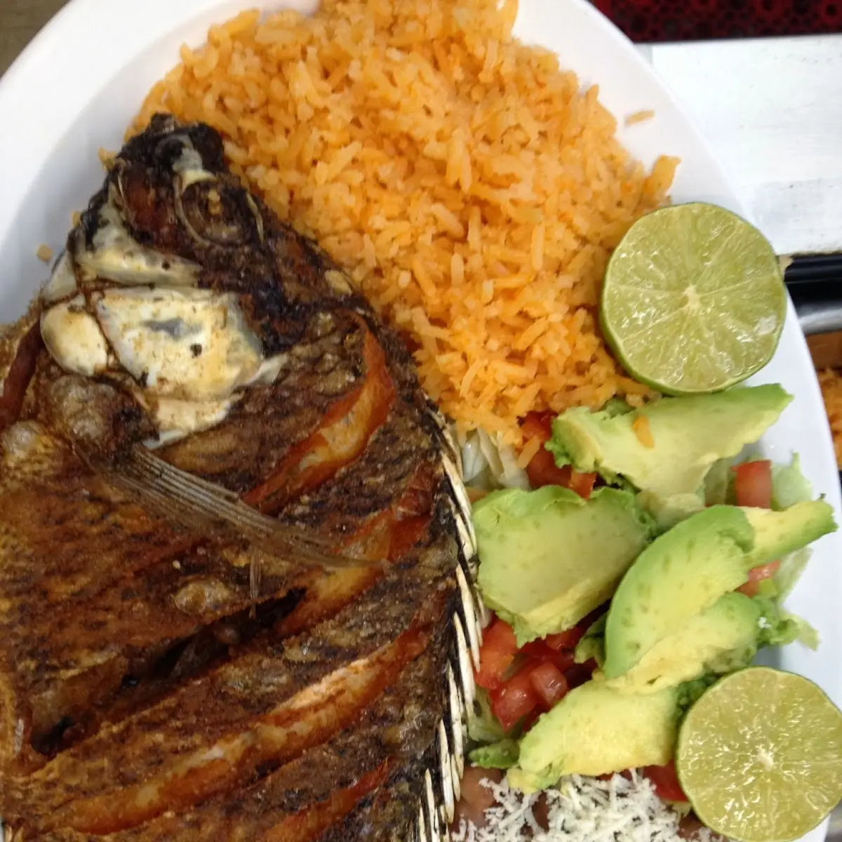 Mojarra Frita Fried Sea Bream