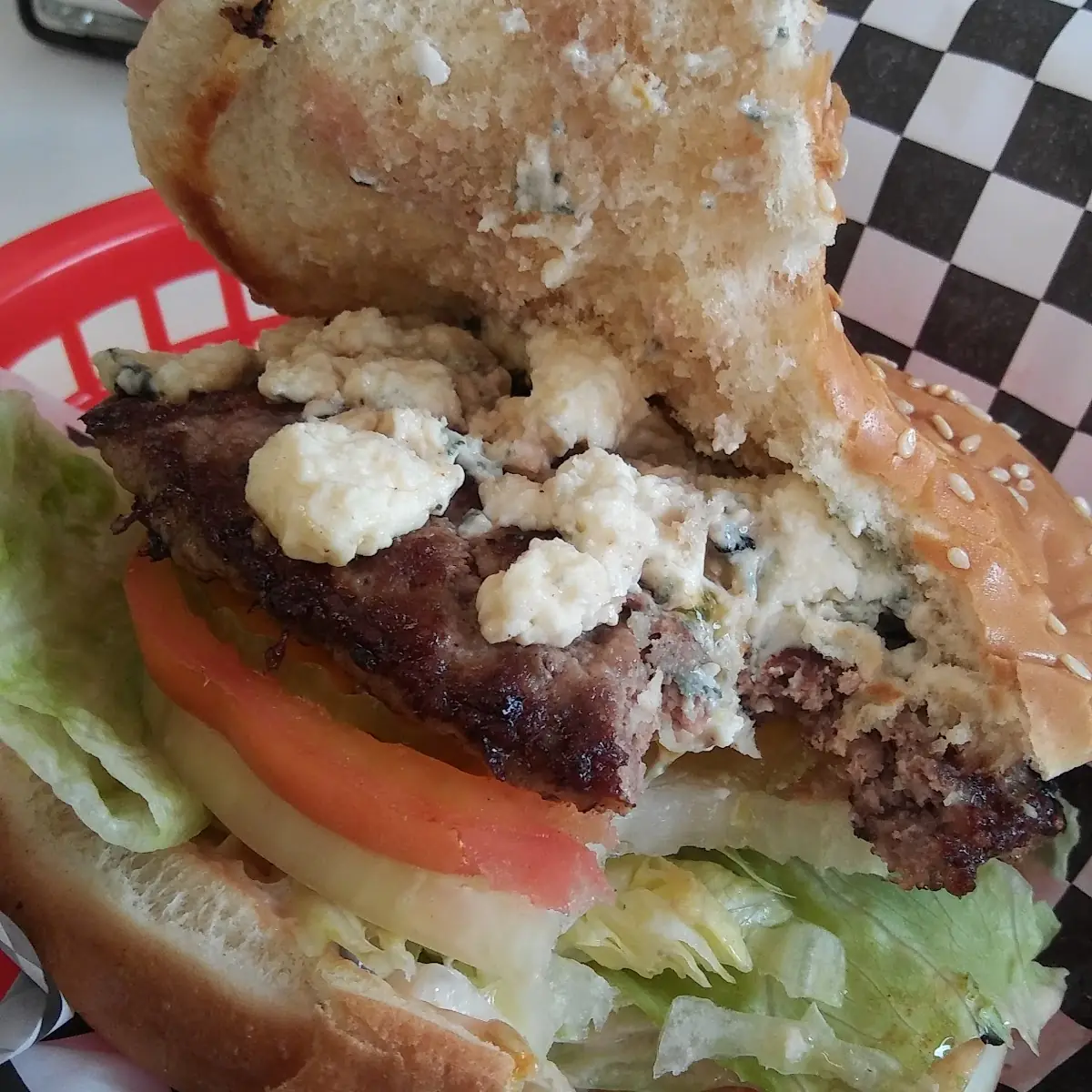 Blue Cheese Burger