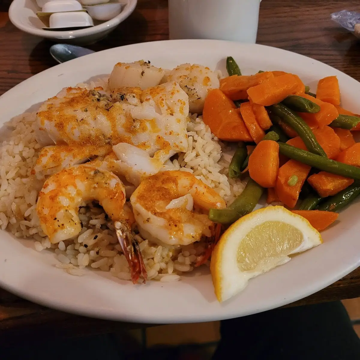 Broiled Seafood Platter
