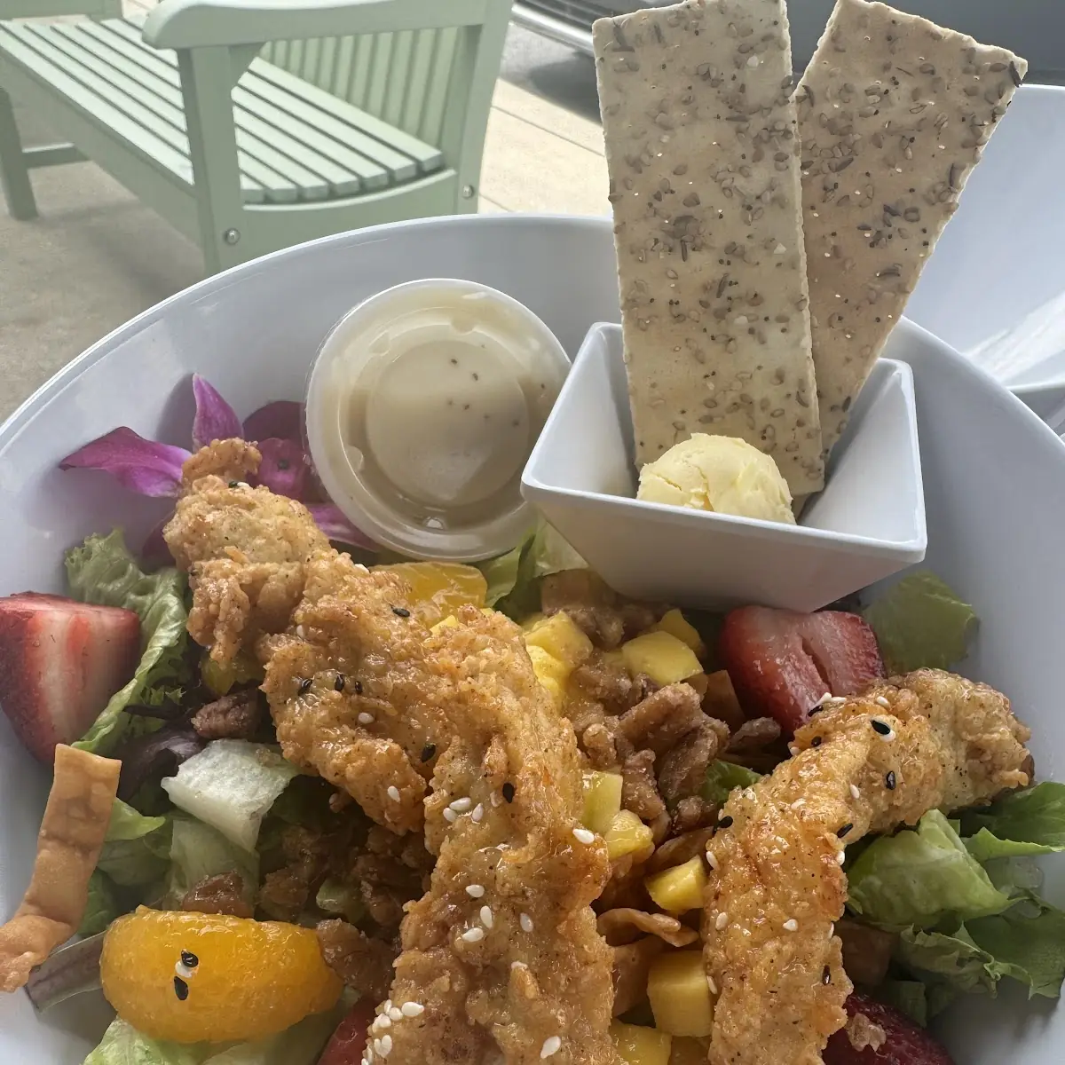 Fried Chicken Salad