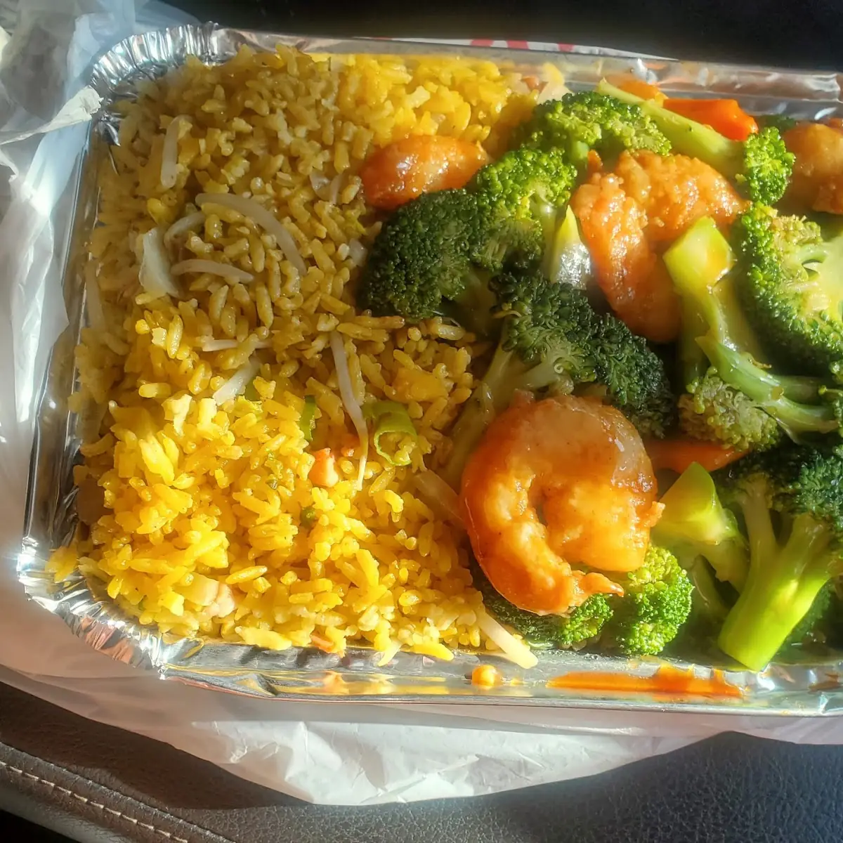 Shrimp & Broccoli Combination Fried Rice