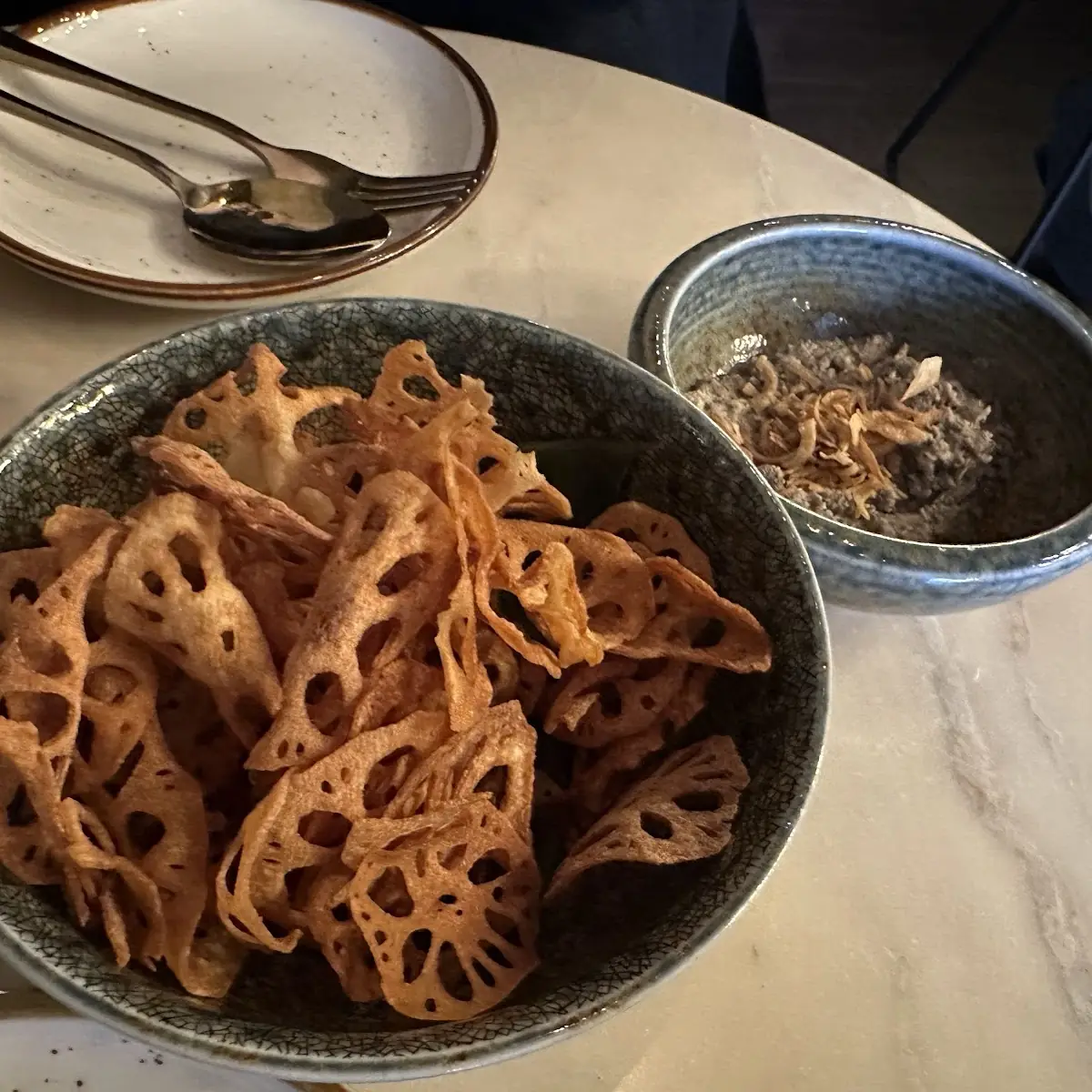 Fried Lotus Root Chips