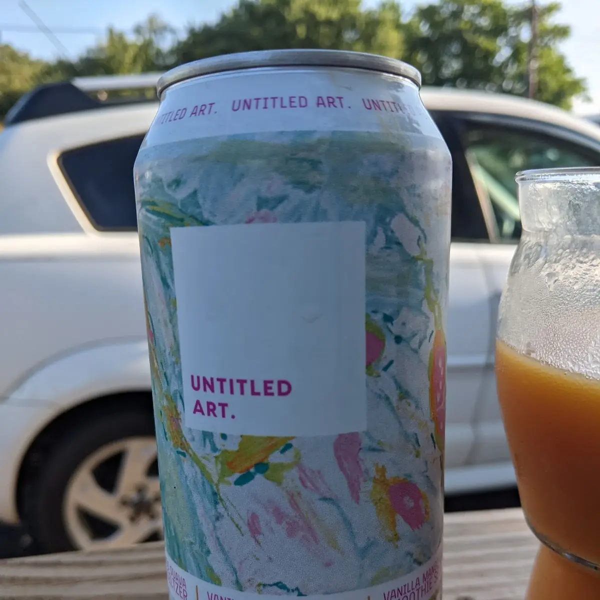 Vanilla Mango Seltzer Smoothie