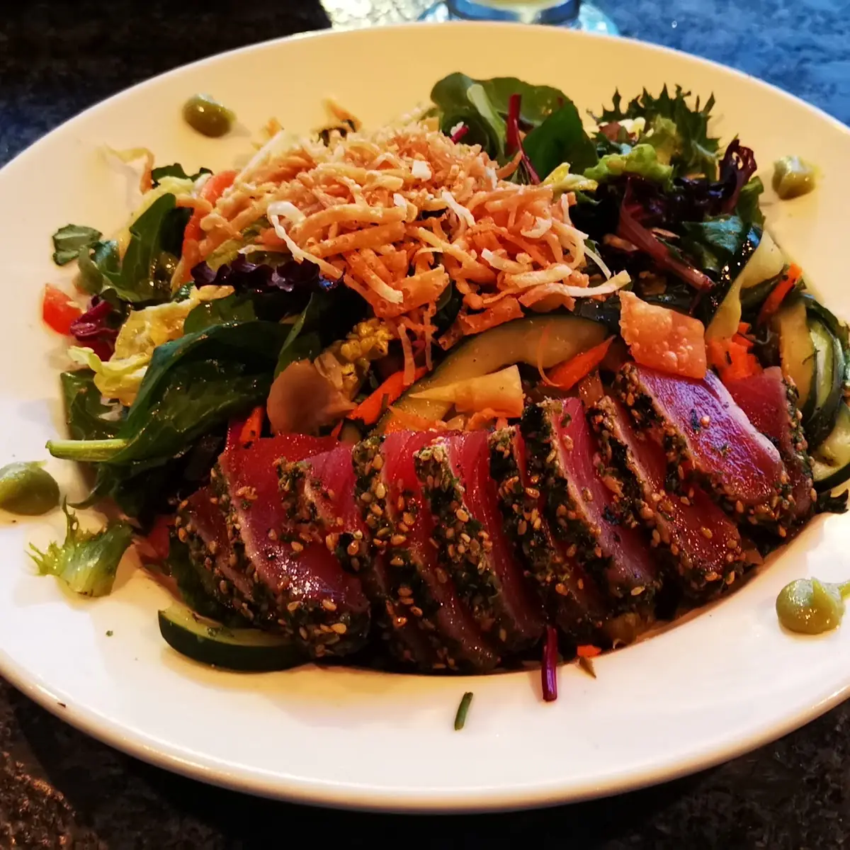 Enlightened Seared Ahi Salad