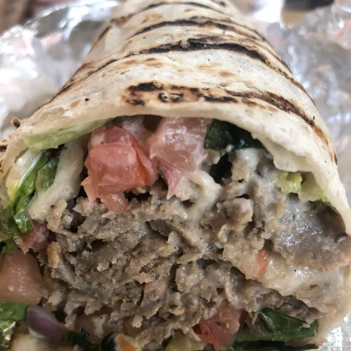 Beef Shawarma Wrap