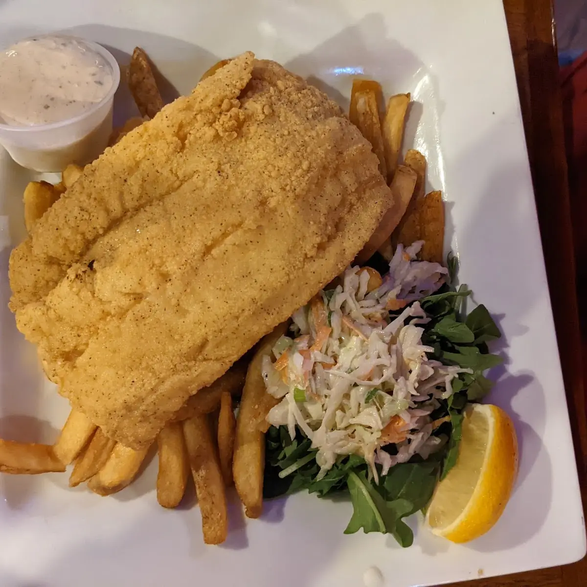 Fish and Chips a House Specialty