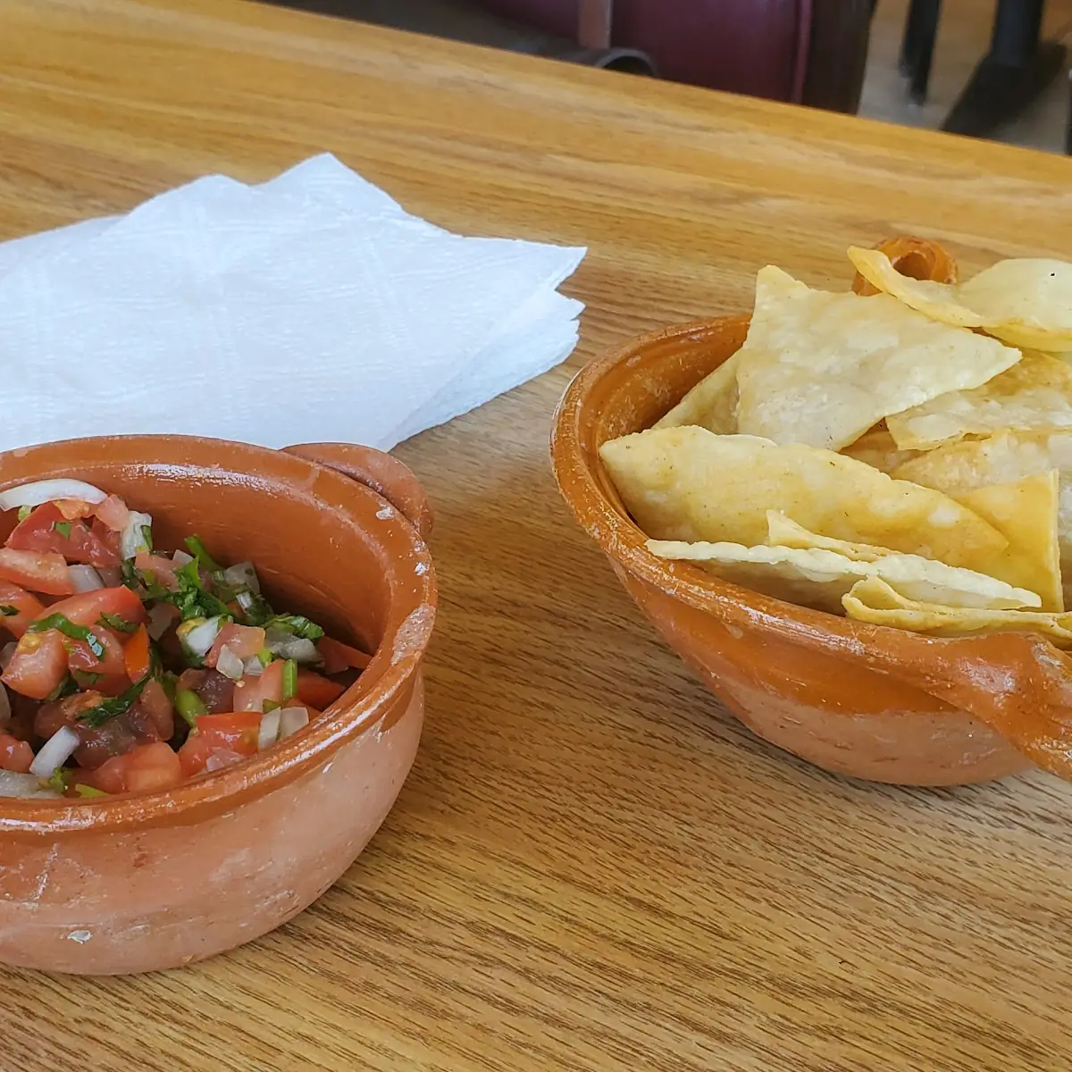 Pico De Gallo and Tortilla Chips
