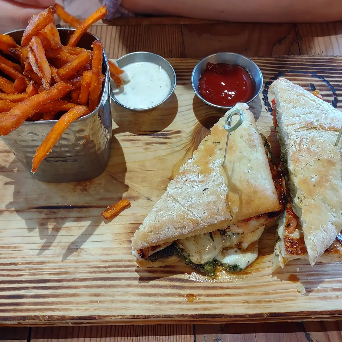 Caprese Chicken Panini