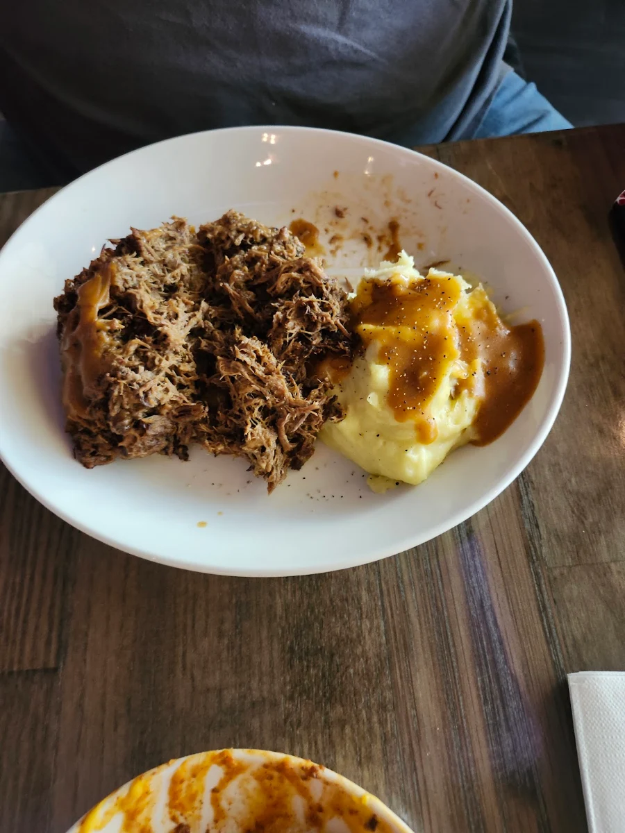 Open Faced Roast Beef Sandwich
