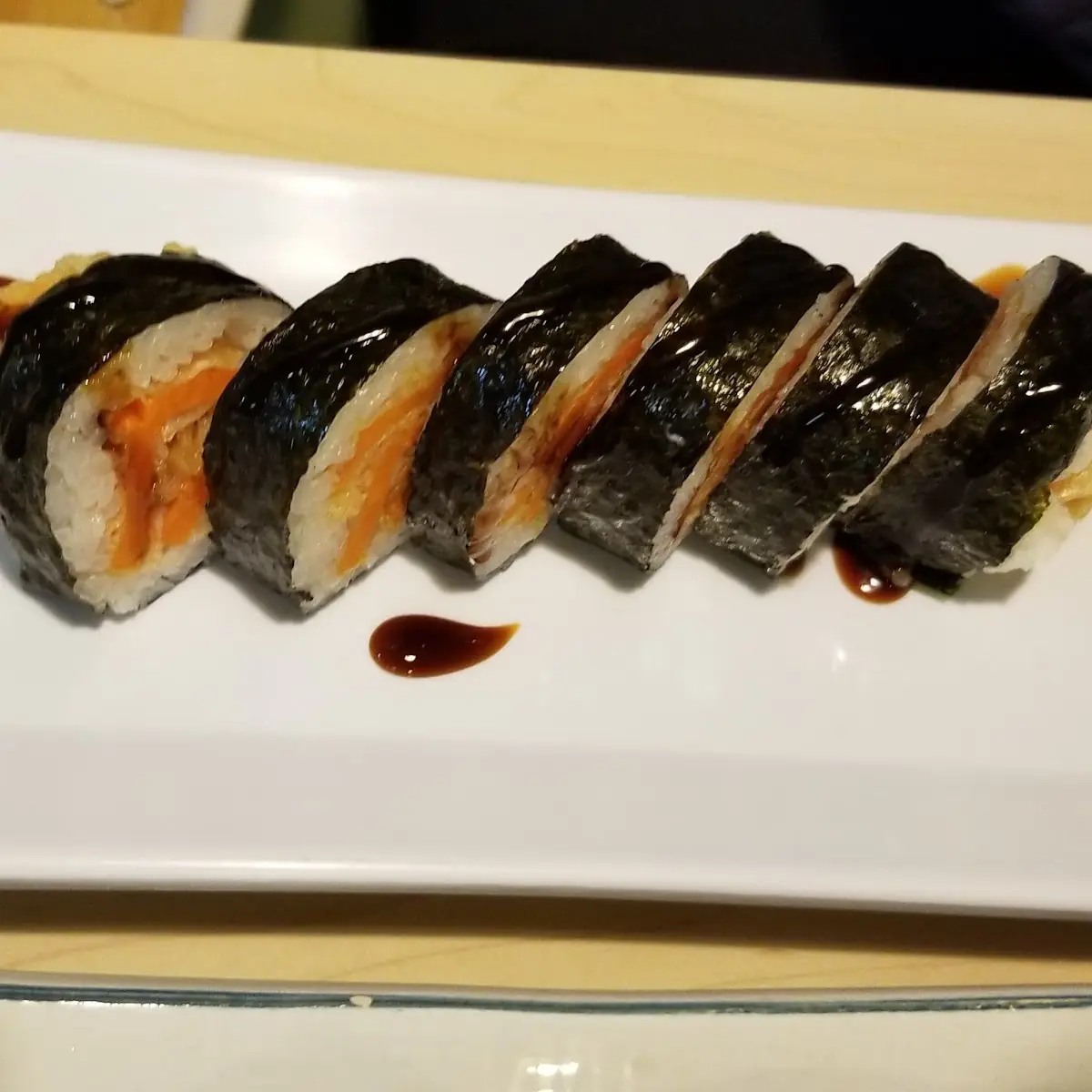 Any roll can be turned in to a hand roll