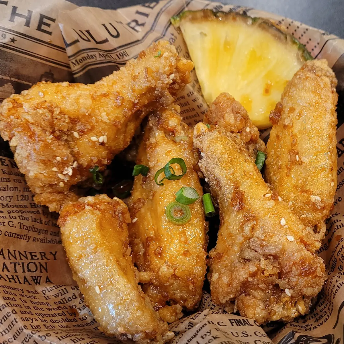 Pineapple Chicken Wings